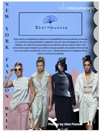 a flyer for the new york fashion week