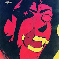 the cover of a comic book with an image of a man with a mouth