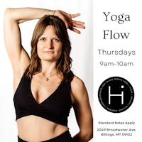 yoga flow tuesdays at 7 pm