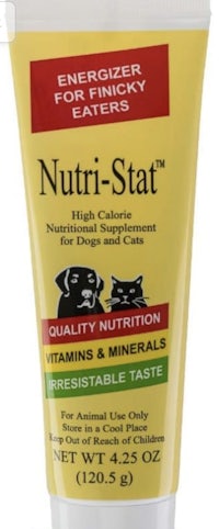 a tube of nutri-stat for dogs