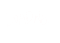 the word loading written in white on a black background