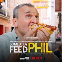 the poster for somebody feed phil
