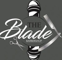 the blade barbershop logo