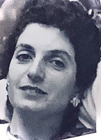 a black and white photo of a woman