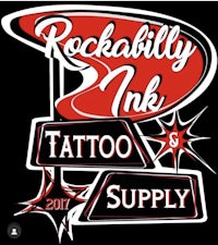 rockabilly ink tattoo supply logo