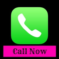 a green phone icon with the words call now