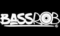 bass rob logo on a black background