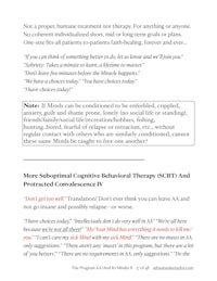 a sheet of paper with the words more business counseling and therapy