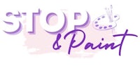stop and paint logo