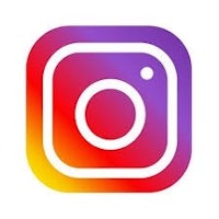 the instagram logo on a white background