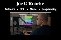 joe o'rourke - sfx music programming