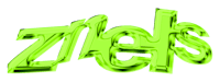 a green logo with the word zels on it