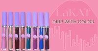 lakat drop with color lipgloss