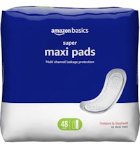 amazon basics super maxi pads