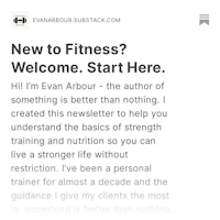 new to fitness? welcome start here