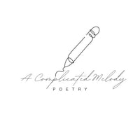 the logo for a complicated melody poetry