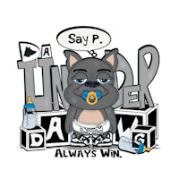 say p under dawg always win men's t-shirt by taylor taylor's artist