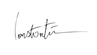 a black and white image of a handwritten logo