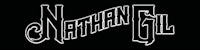 nathan el logo on a black background