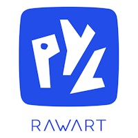 the logo for pyl rawart