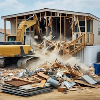 Mobile Home Demolition 