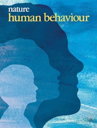 the cover of nature human behaviour