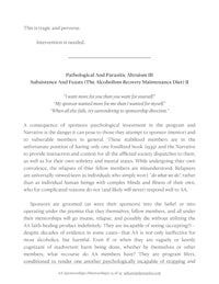 a white paper with the text,'independent and autonomous women iii'