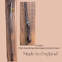 cradley flat standing martingale attachment made in england