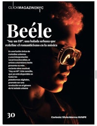the cover of bele magazine