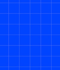 a blue grid with squares on it