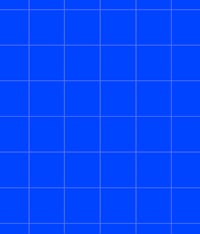 a blue grid with squares on it