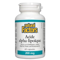 natural factors alpha lipoic acid 200mg capsules