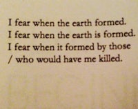 i fear when the earth is formed i fear when the earth is formed i fear when the earth is formed i fear when the earth