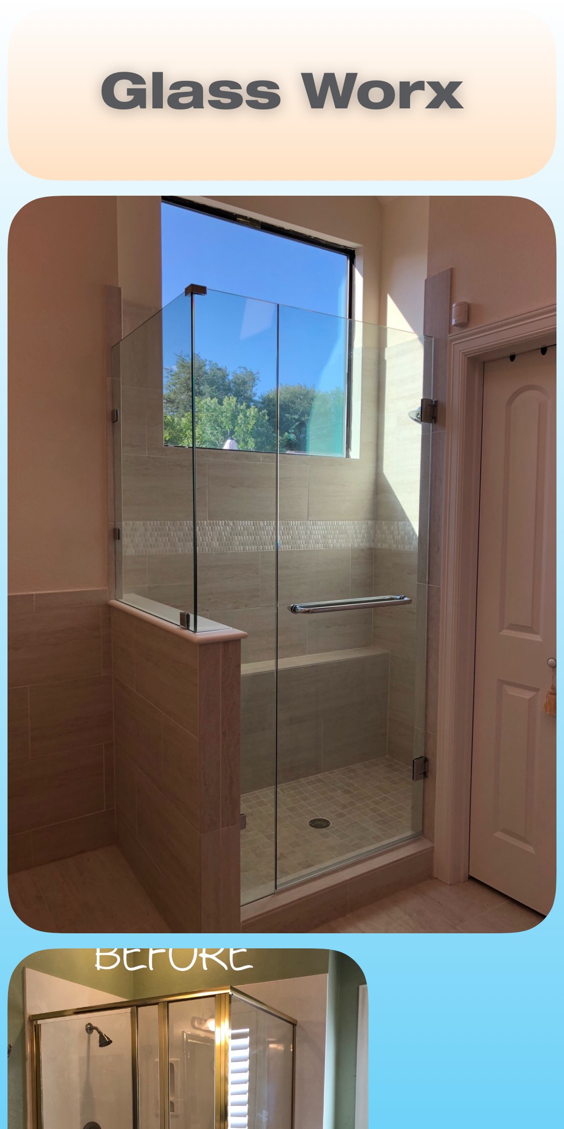 Frameless Glass Tile Worx Beyond