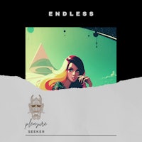 an image of a woman with the words endless on it