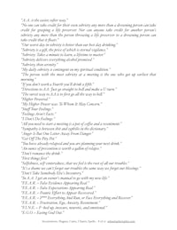 a sheet of paper with a list of questions