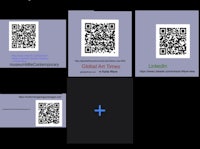 global art times qr codes - screenshot