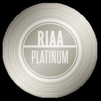 the logo for riaa platinum