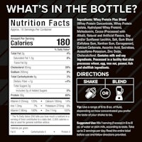 what's in the bottle label