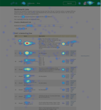 a screenshot of a web page with a lot of dots on it