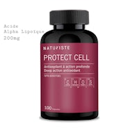 a bottle of protect cell