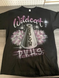 wildcat phs cheerleader t-shirt