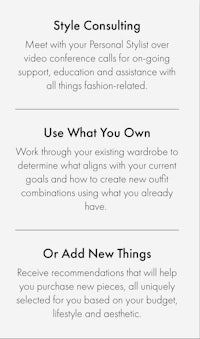 style consulting - what to do with your personal style