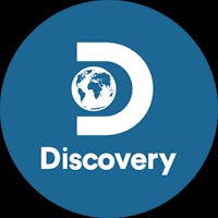 a blue circle with the word discovery on it