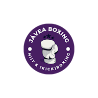 javaa boxing logo on a purple background