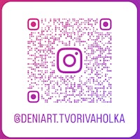 instagram qr code for denart tv