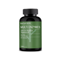 a bottle of multi - enzymes
