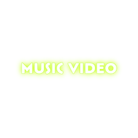 music video logo on a black background