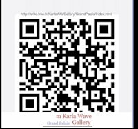 a qr code with the words m kara wave gallery