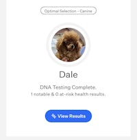 dna testing complete for dale